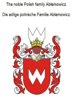 The noble Polish family Ablamowicz. Die adlige polnische Familie Ablamowicz.