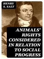 Animals' Rights Considered in Relation to Social Progress