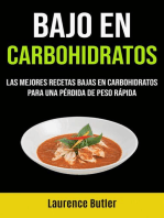 Bajo En Carbohidratos: Las Mejores Recetas Bajas En Carbohidratos Para Una Pérdida De Peso Rápida