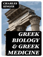 Greek Biology & Greek Medicine