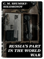 Russia's Part in the World War