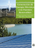 Generación de energía eléctrica con fuentes renovables