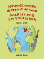 Musical Instruments from Around the World (Spanish-English): Language Lizard Bilingual Explore