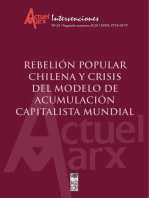 Actuel Marx N°29: Rebelión popular chilena y crisis del modelo de acumulación capitalista mundial