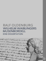 WILHELM WAIBLINGERS MUSENBORDELL: Eine Dissertation