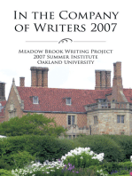 In the Company of Writers 2007