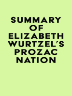 Summary of Elizabeth Wurtzel's Prozac Nation