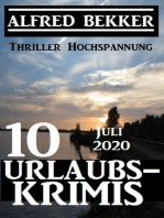 10 Urlaubskrimis Juli 2020 - Thriller Hochspannung