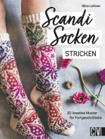 Scandi-Socken stricken: 20 kreative Muster für Fortgeschrittene