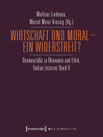 Wirtschaft und Moral - Ein Widerstreit?: Denkanstöße zu Ökonomie und Ethik. Vadian Lectures Band 8