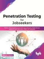 Penetration Testing for Jobseekers: Perform Ethical Hacking across Web Apps, Networks, Mobile Devices using Kali Linux, Burp Suite, MobSF, and Metasploit