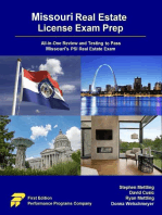 Missouri Real Estate License Exam Prep: All-in-One Review and Testing to Pass Missouri’s PSI Real Estate Exam