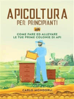 Apicoltura per principianti: Come fare ed allevare le tue prime colonie di api