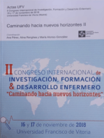 II congreso internacional de investigación, formación & desarrollo enfermero