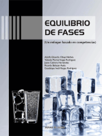 Equilibrio de fases: Un enfoque basado en competencias