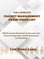 The Complete Project Management Exam Checklist