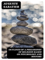 Outlines of a Philosophy of Religion based on Psychology and History