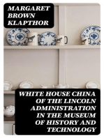 White House China of the Lincoln Administration in the Museum of History and Technology