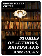Stories of Authors, British and American