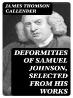 Deformities of Samuel Johnson, Selected from His Works