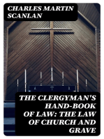The Clergyman's Hand-book of Law: The Law of Church and Grave