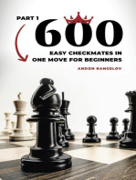 600 Easy Checkmates in One Move for Beginners, Part 1: Chess Puzzles for Kids