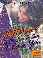 Halloween Is the Time to Say I Love You