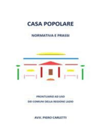 Casa popolare. Normativa e prassi