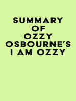 Summary of Ozzy Osbourne's I Am Ozzy