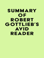 Summary of Robert Gottlieb's Avid Reader