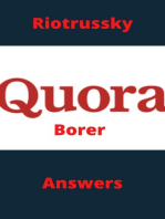 Quora Borer Answers
