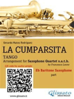 Baritone Saxophone part "La Cumparsita" tango for Sax Quartet