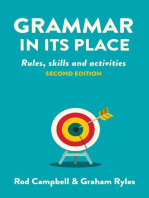 Grammar in its Place: Rules, skills and activities