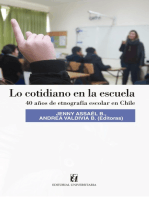 Lo cotidiano en la escuela: 40 años de etnografía escolar en Chile