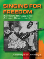 Singing for Freedom: Zambia's struggle for African government