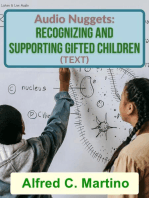 Audio Nuggets: Recognizing and Supporting Gifted Children [Text]