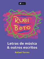 Rubi Boto: Letras de música e outros escritos