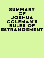 Summary of Joshua Coleman's Rules of Estrangement
