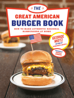 The Great American Burger Book: How to Make Authentic Regional Hamburgers at Home