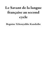 Le Savant de la langue française au second cycle