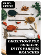 Directions for Cookery, in its Various Branches