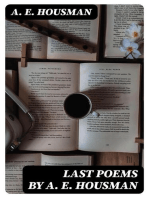 Last Poems by A. E. Housman