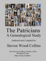 The Patricians, A Genealogical Research Study