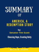 Summary of America, a Redemption Story by Senator Tim Scott: Choosing Hope, Creating Unity