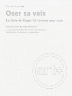 Oser sa voix: La Galerie Roger Bellemare (1971-2021)