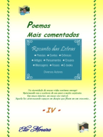 Recanto Das Letras - Iv- Poemas Mais Comentados