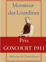 Monsieur des Lourdines: un roman d'Alphonse de Châteaubriant récompensé par le prix Goncourt 1911