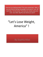 Let's Lose Weight, America!