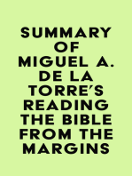 Summary of Miguel A. De La Torre's Reading the Bible from the Margins