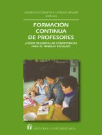 Formación continua de profesores